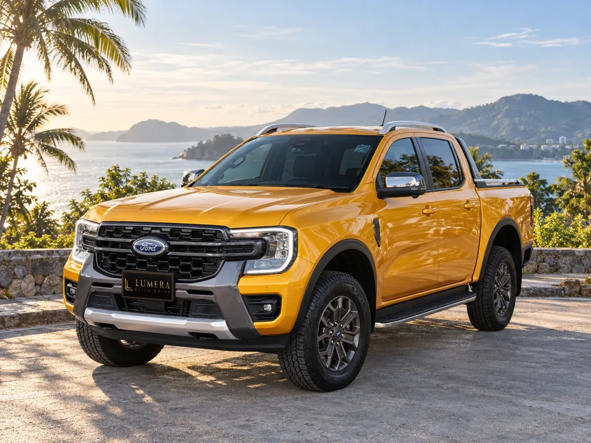 Ford Ranger Wildtrak (2024, สีส้ม)
