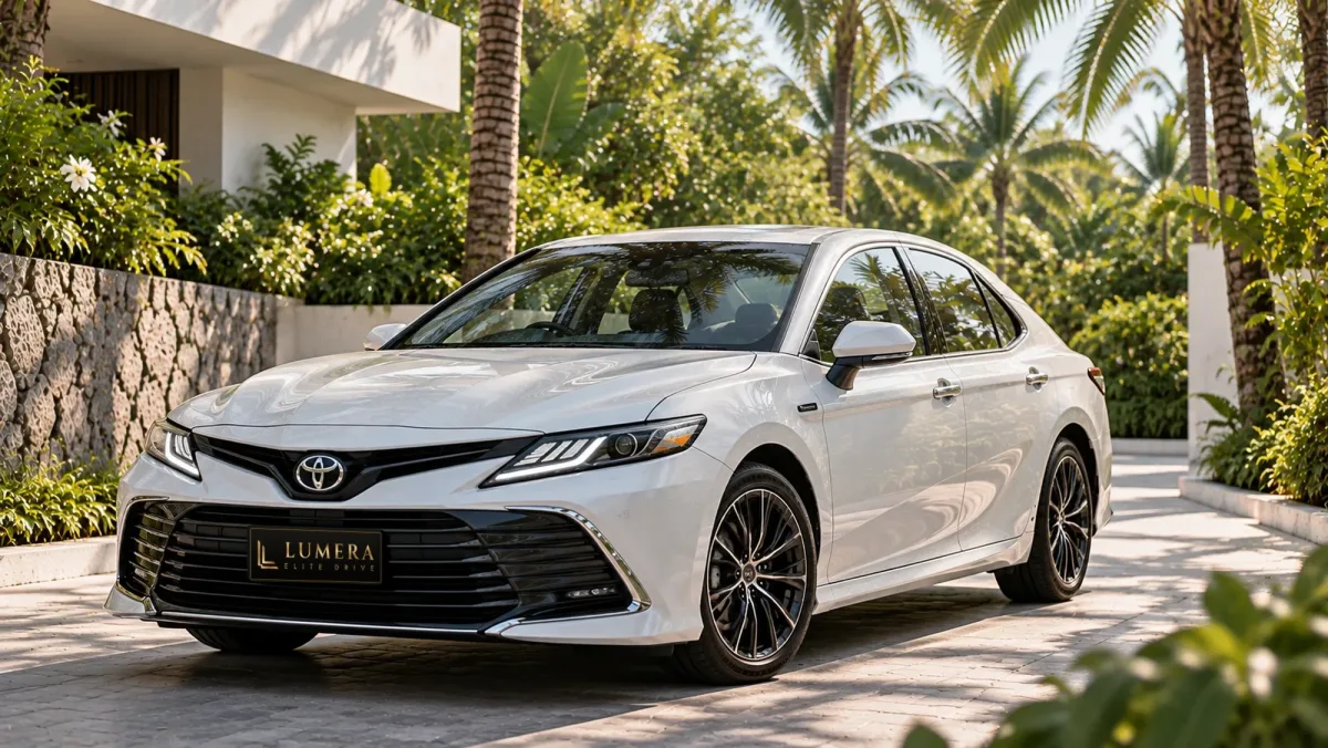 Toyota Camry (2023, white)
